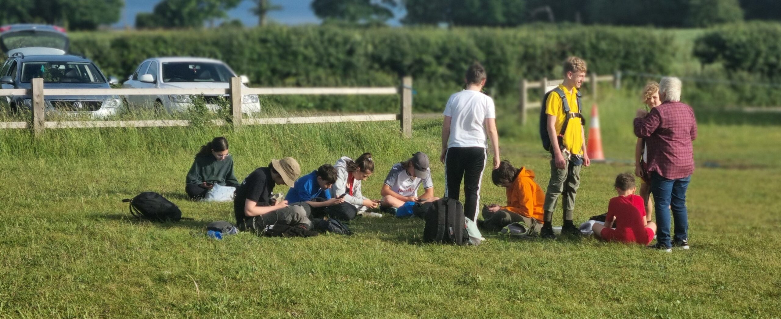 Spot the next flyer in this picture?