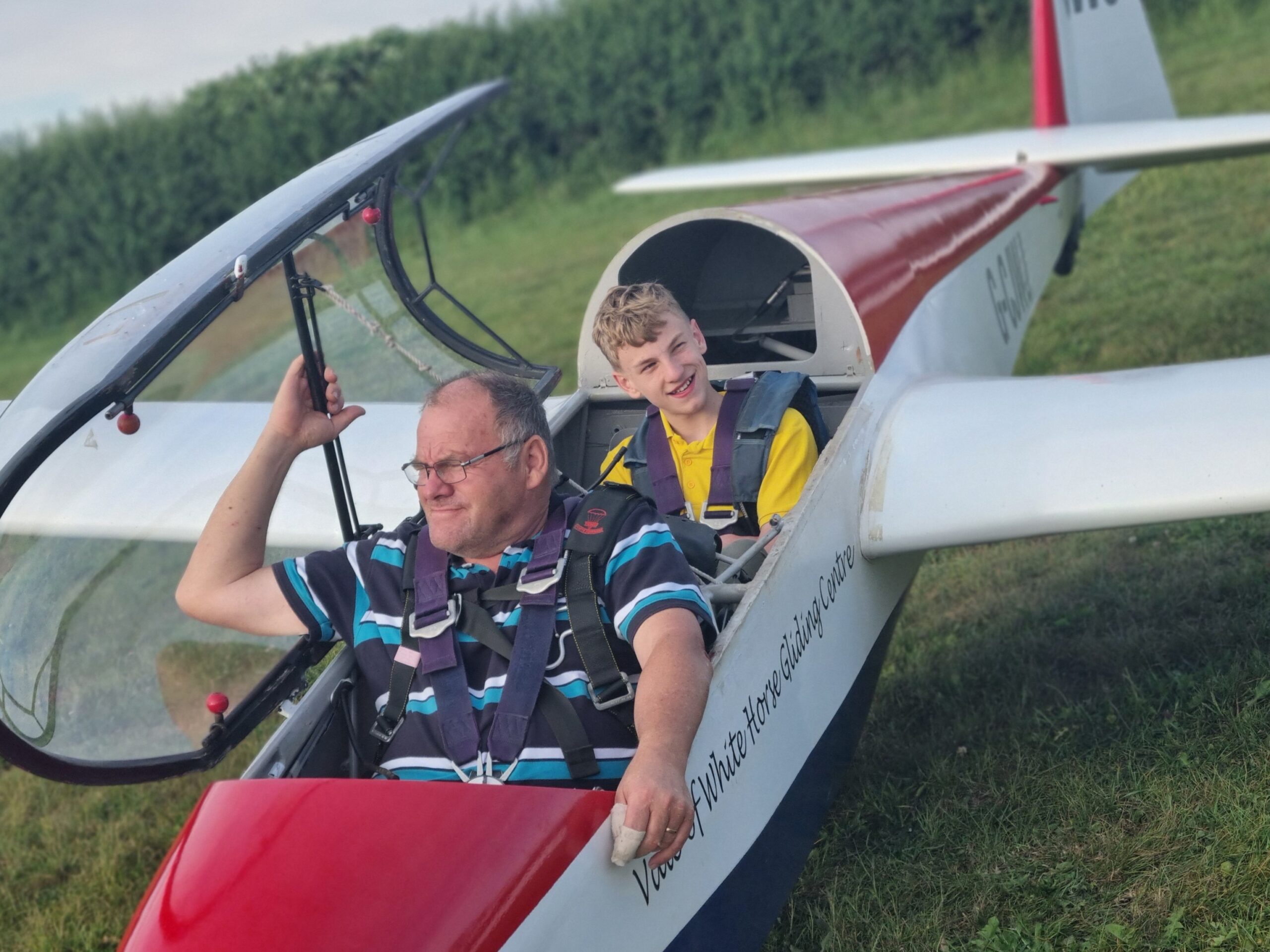 Almost ready for take-off, final checks
