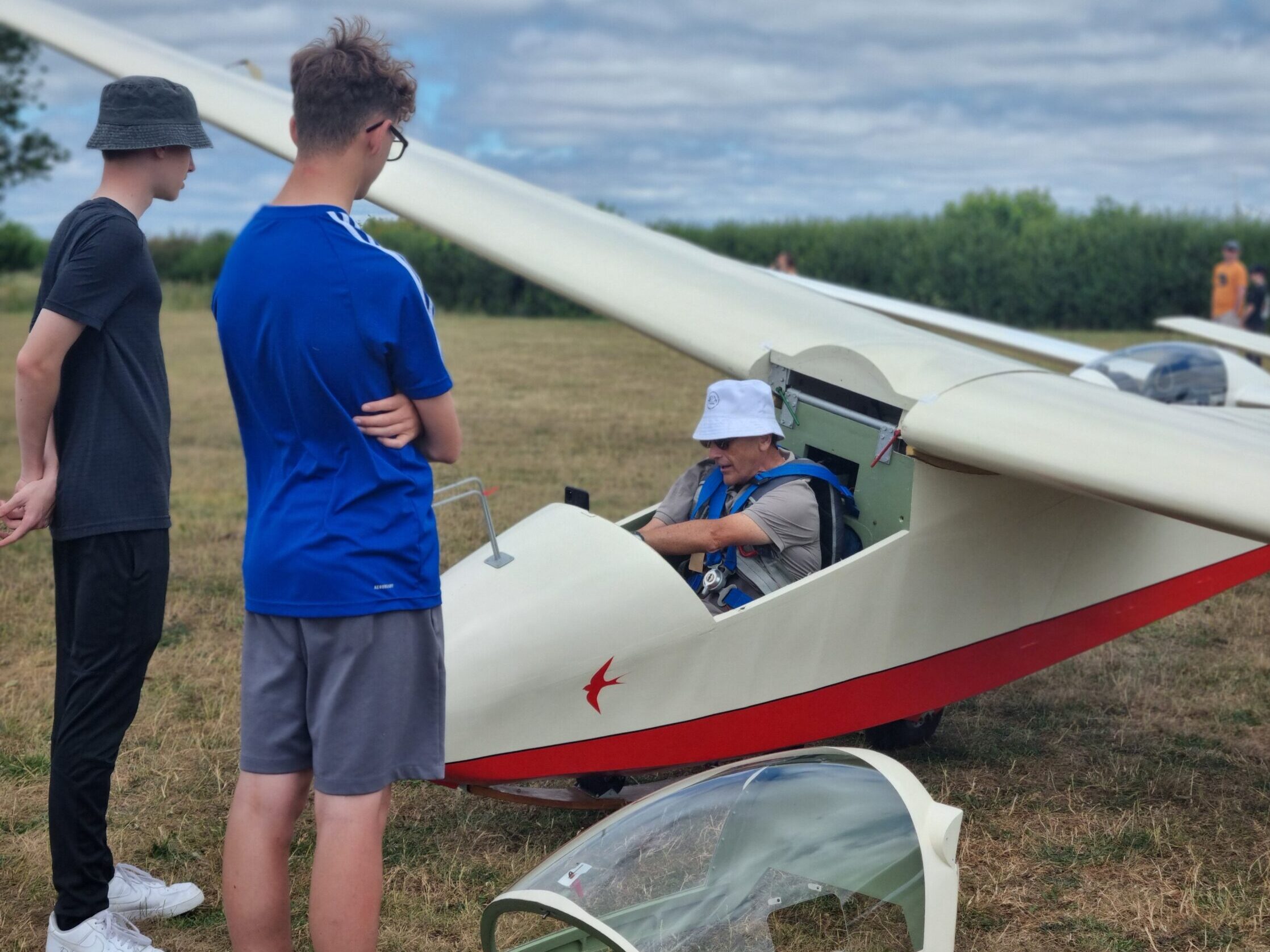 Slingby Swallow Vintage Glider at VoWHGC